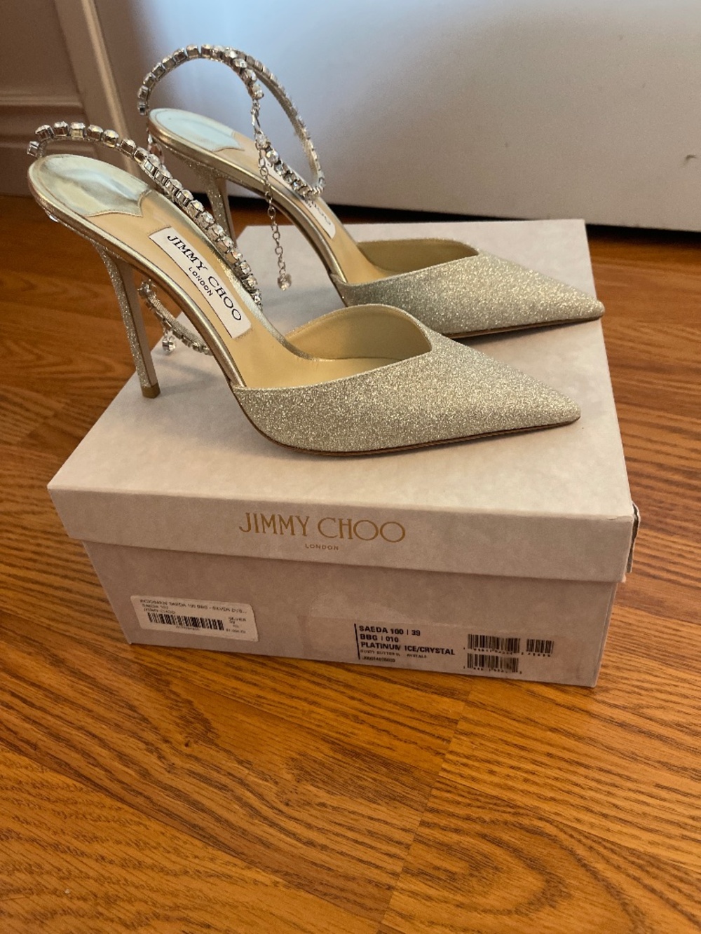 Jimmy Choo Saeda 100 size 39